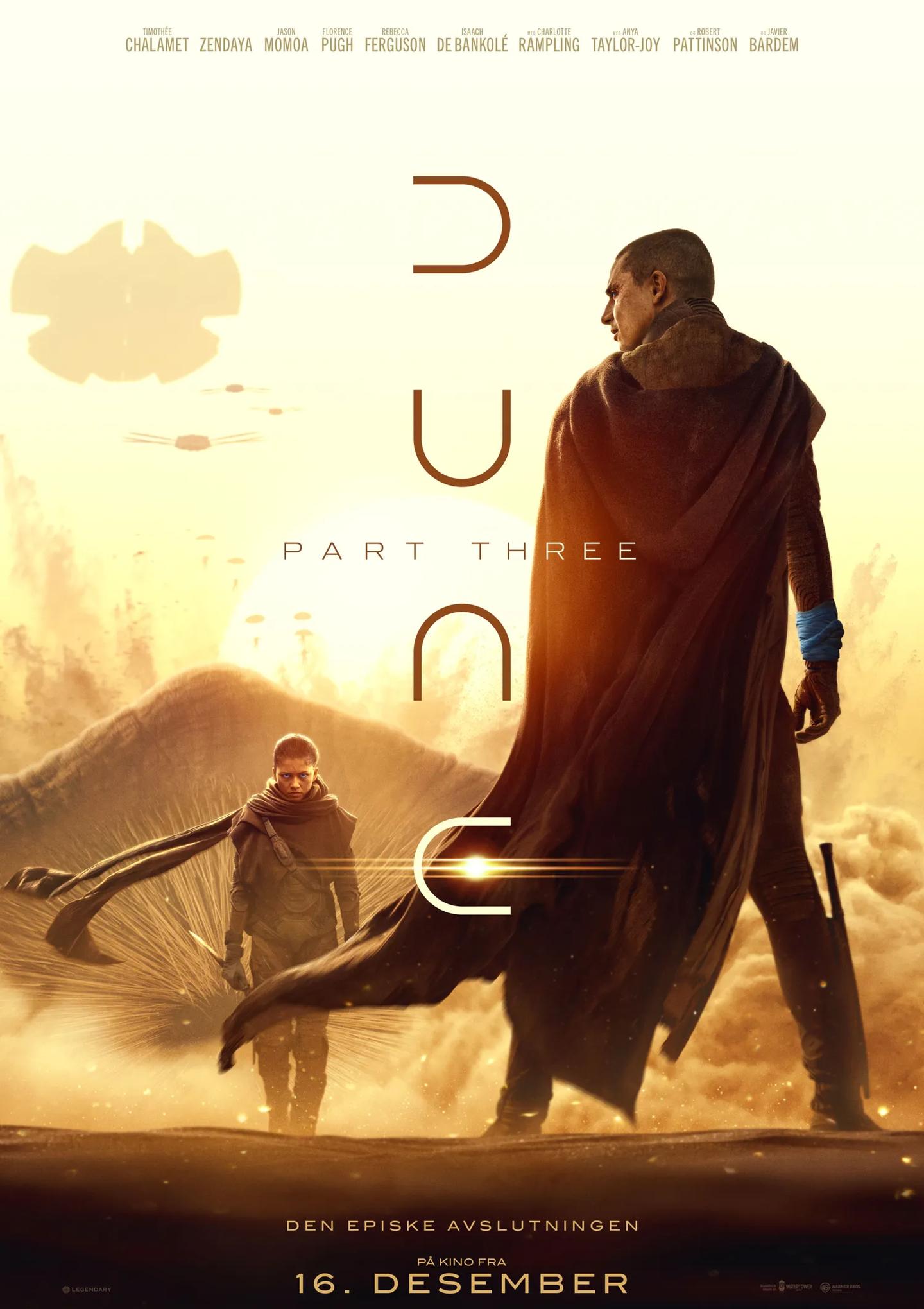 Plakat for 'Dune: Part Three'