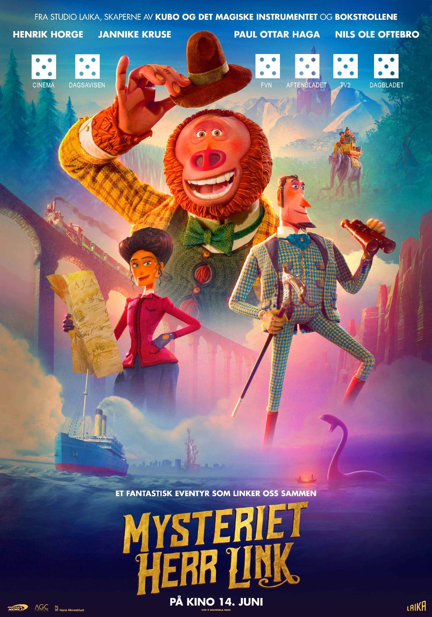 Plakat for 'Mysteriet Herr Link'