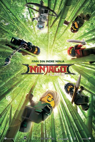 Plakat for 'Lego®Ninjago Filmen (3D, Norsk tale)'