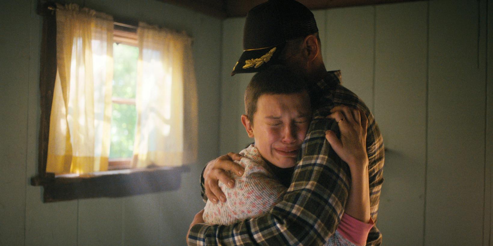 David Harbour og Millie Bobby Brown i Stranger Things sesong 4