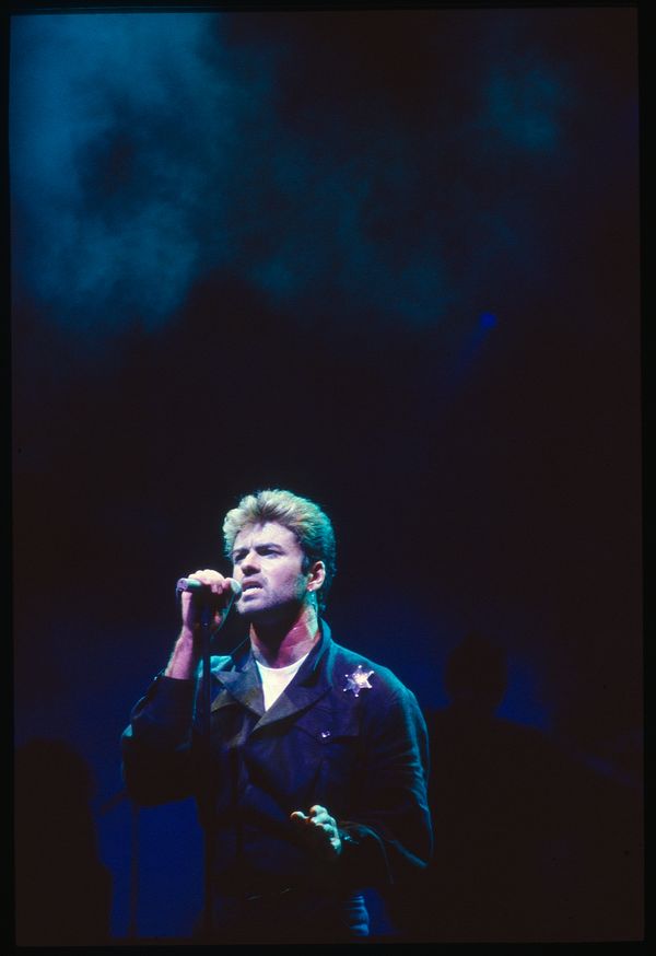 Bilde fra 'George Michael: The Faith Tour'
