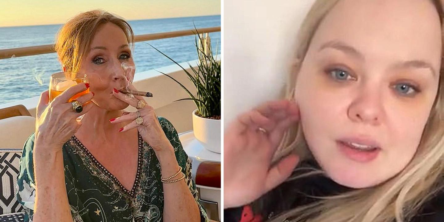 JK Rowling og Nicola Coughlan