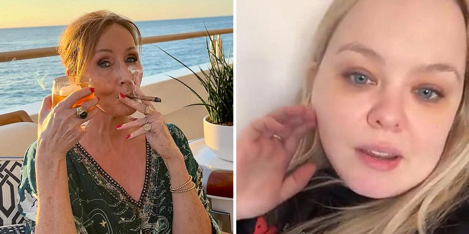 JK Rowling og Nicola Coughlan