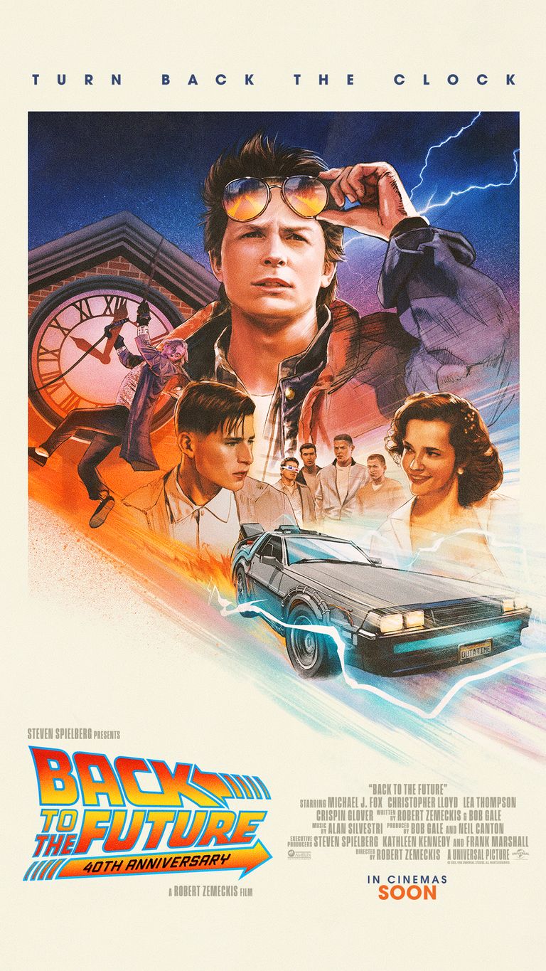 Plakat for 'Back to the Future (40th Anniversary)'