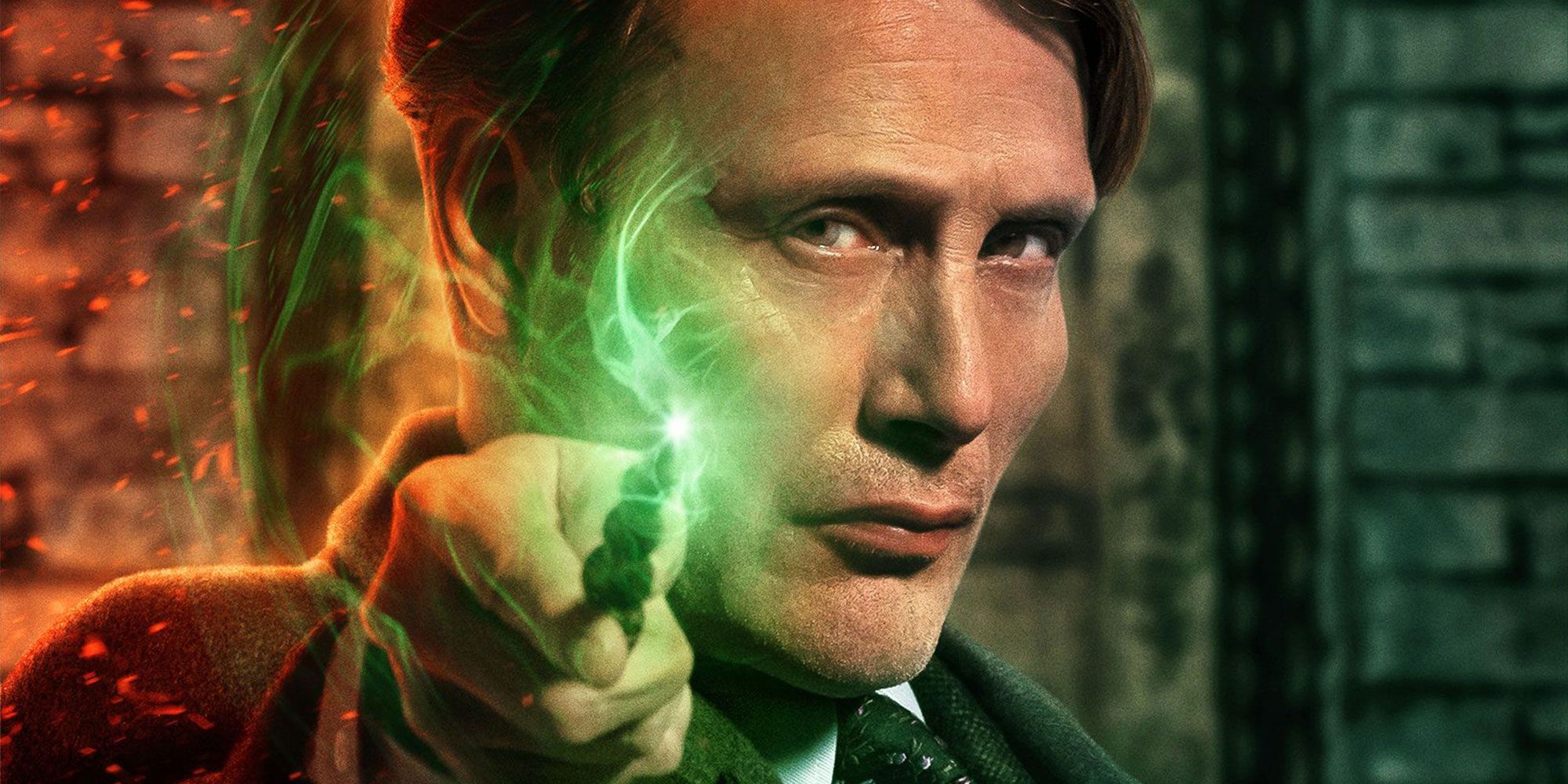 Mads Mikkelsen i Fabeldyr: Humlesnurrs hemmeligheter