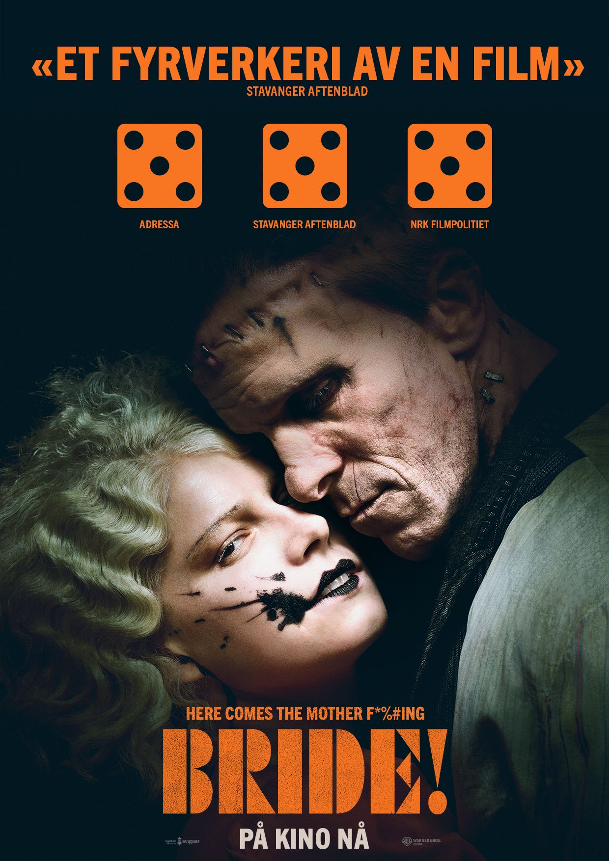 Plakat for 'The Bride!'