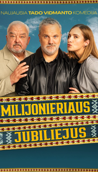 Plakat for 'Milijonieriaus jubiliejus'