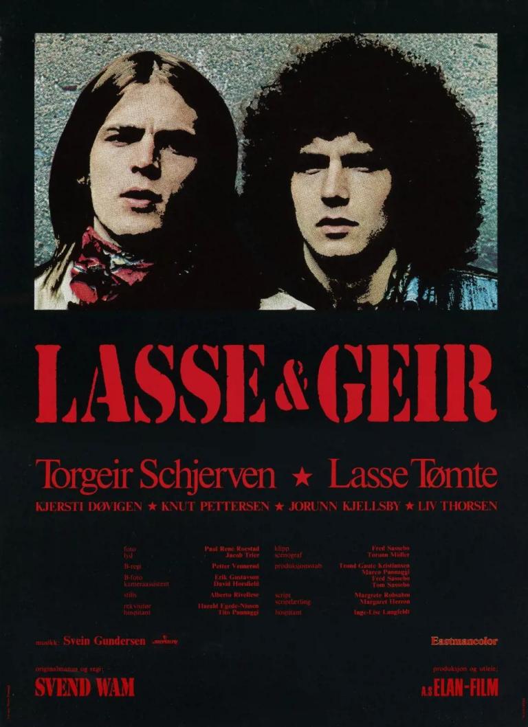 Plakat for 'Grimstad Filmklubb: Lasse & Geir'
