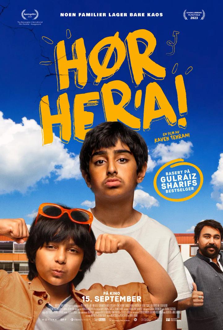 Hør her'a! HØR HER'A! - norsk plakat