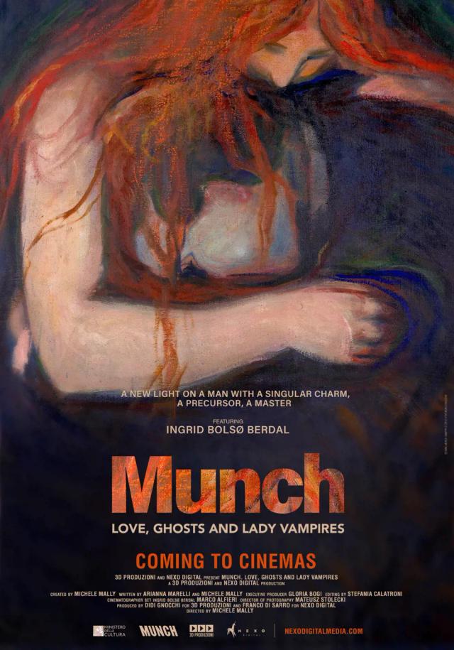 Plakat for 'Munch: Love, Ghosts and Lady Vampires'