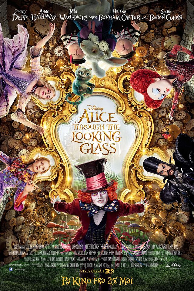 Johnny Depp i Alice in Wonderland: Through the looking glass