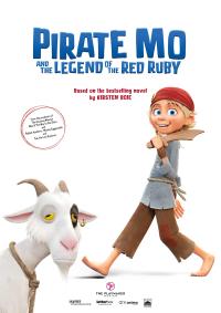 Plakat for 'Piraten Mo og Legenden om den Røde Rubin'