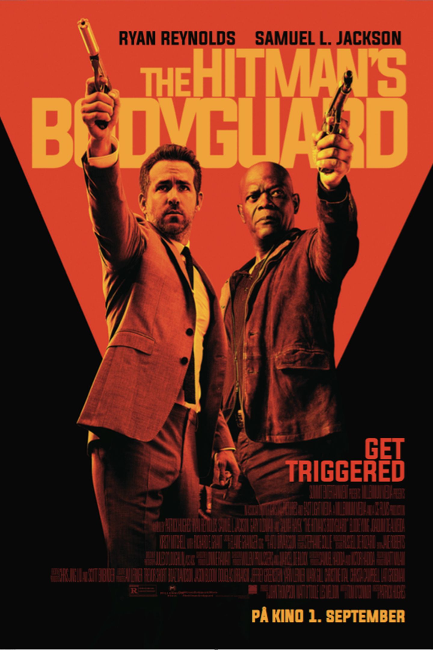Plakat for 'The Hitman's Bodyguard'