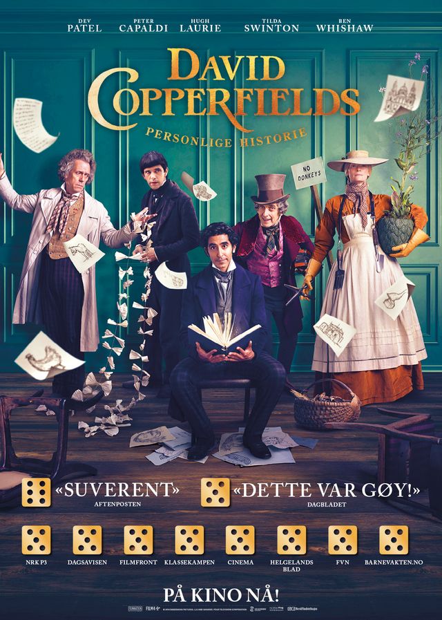 David Copperfields personlige historie plakat