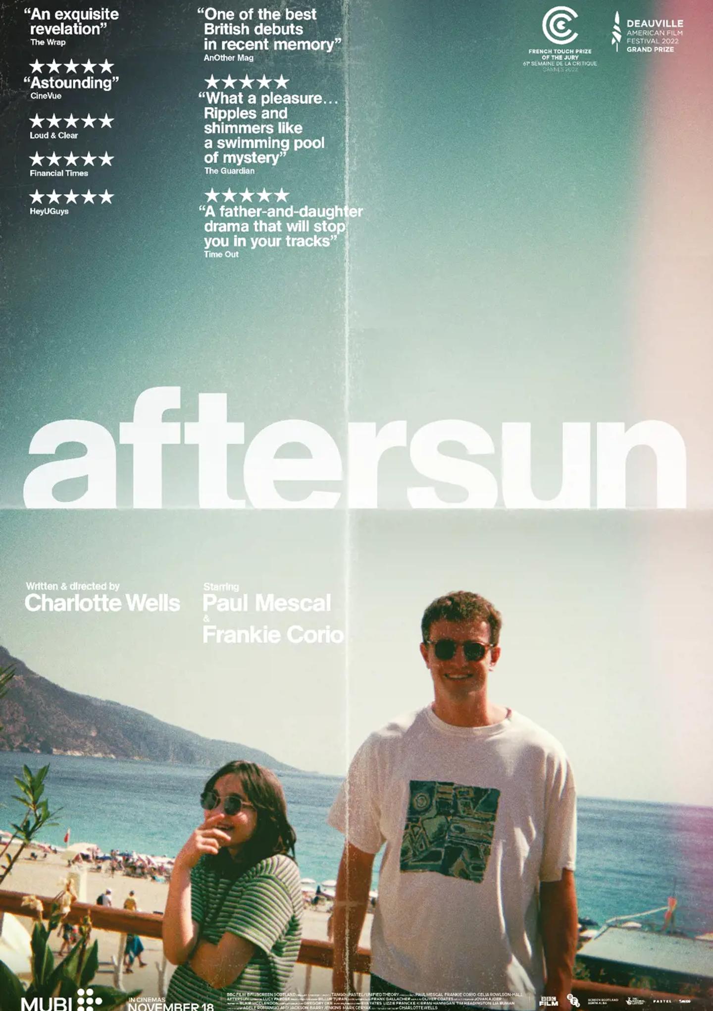 Plakat for 'Aftersun'