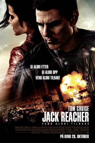 Plakat for 'Jack Reacher: Vend aldri tilbake'