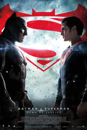 Plakat for 'Batman v Superman: Dawn of Justice'