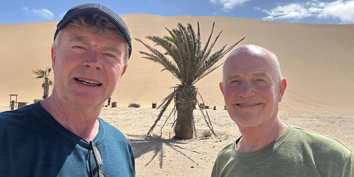 Stillbilde fra Team Bachstad i Afrika