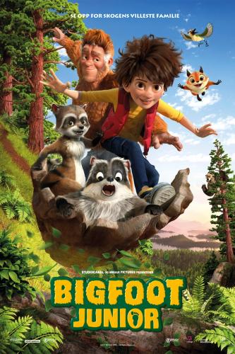 Plakat for 'Bigfoot Junior (2D, norsk tale)'