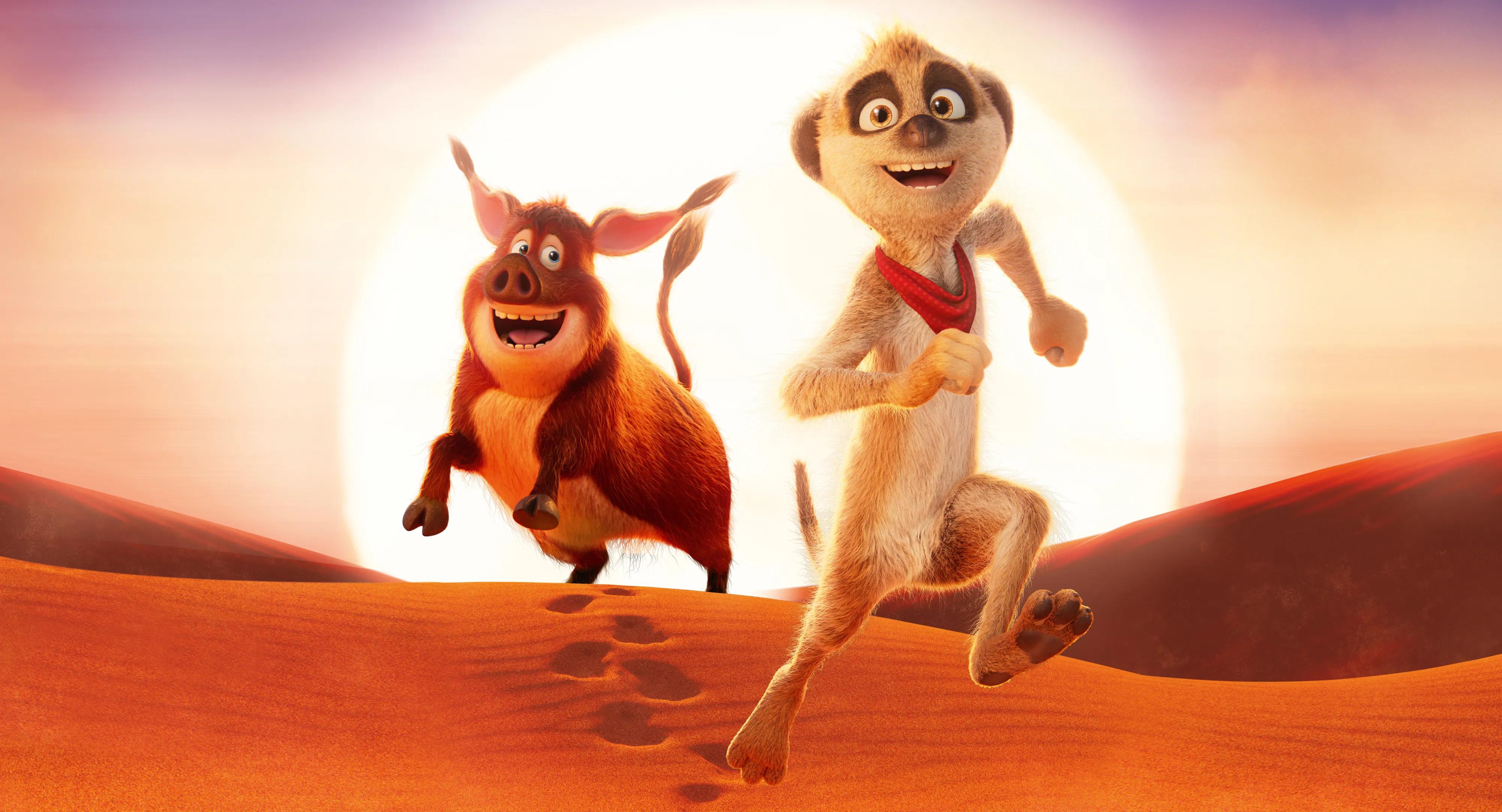 Bilde fra 'Tafiti og det store ørkeneventyret'