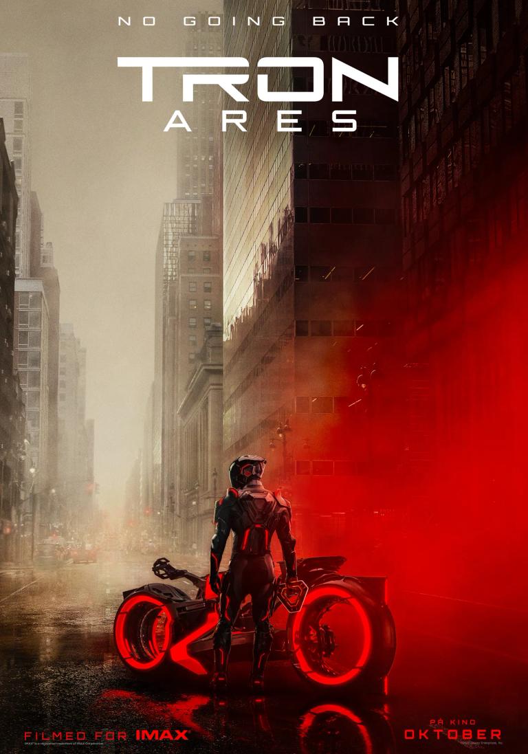 Plakat for 'Tron: Ares'