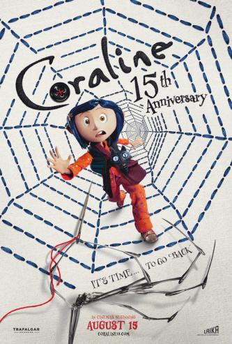 Plakat for 'Coraline 15th Anniversary '