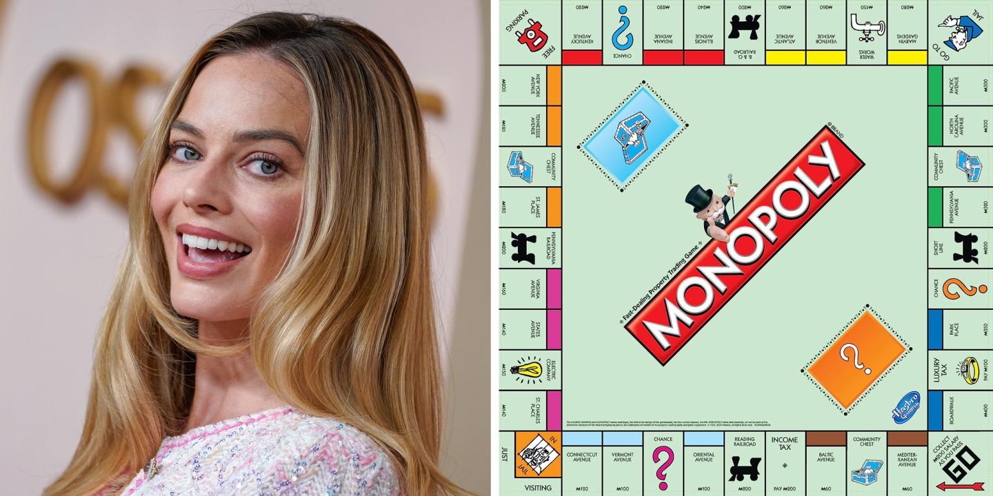 Margot Robbie og brettspillet Monopol