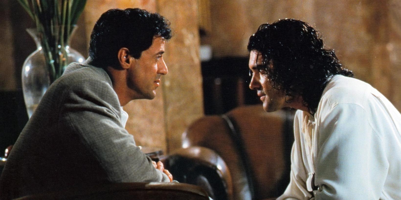 Sylvester Stallone og Antonio Banderas i Assassins