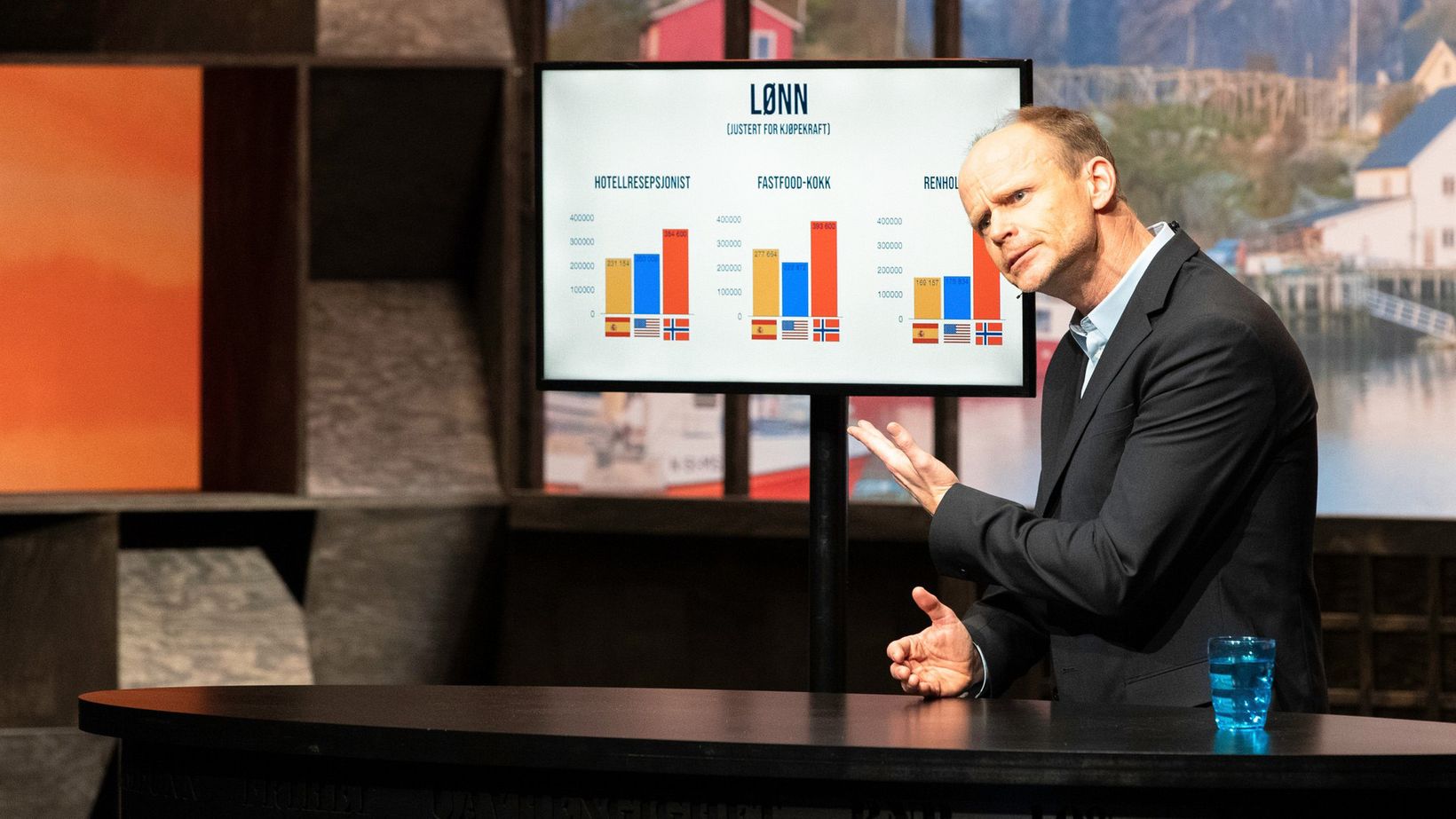 Harald Eia presenterer Sånn er Norge