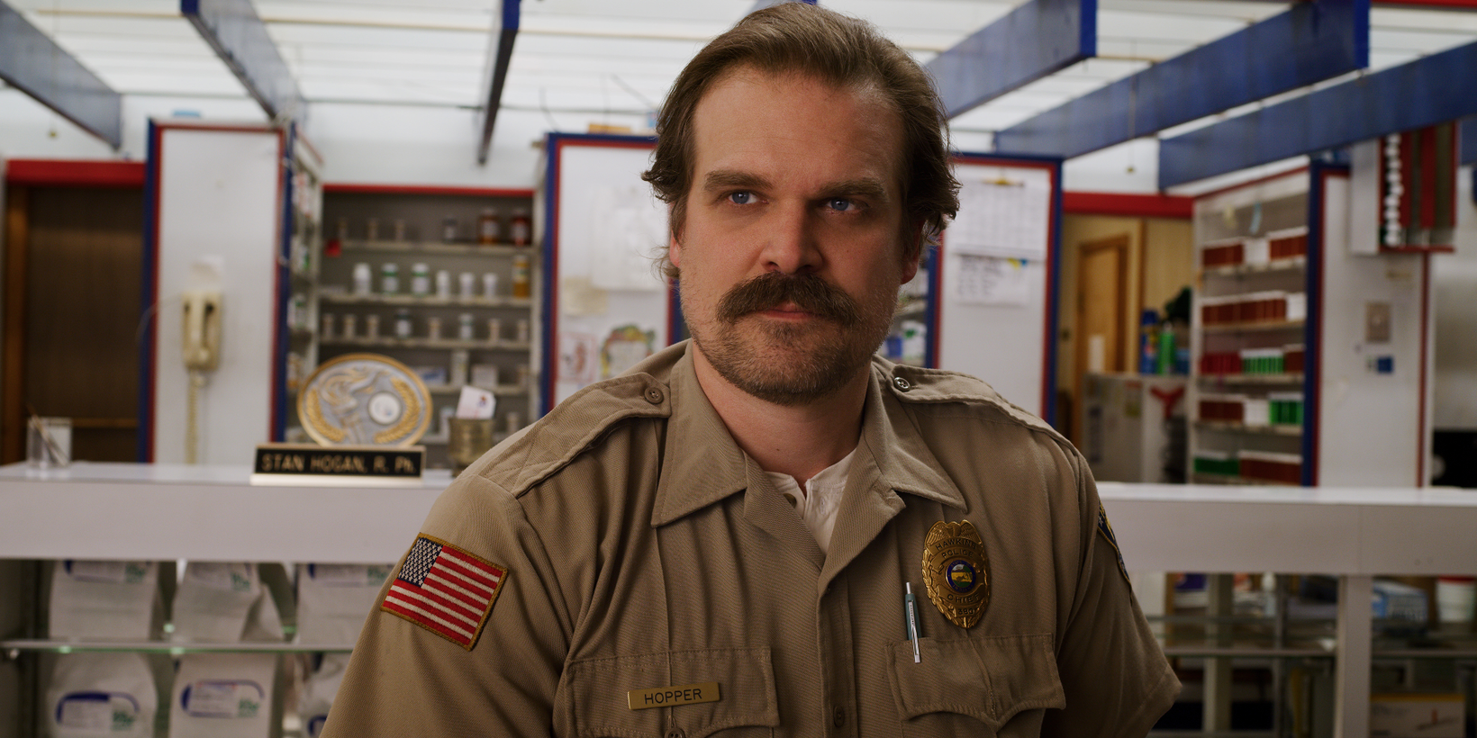 David Harbour i Stranger Things