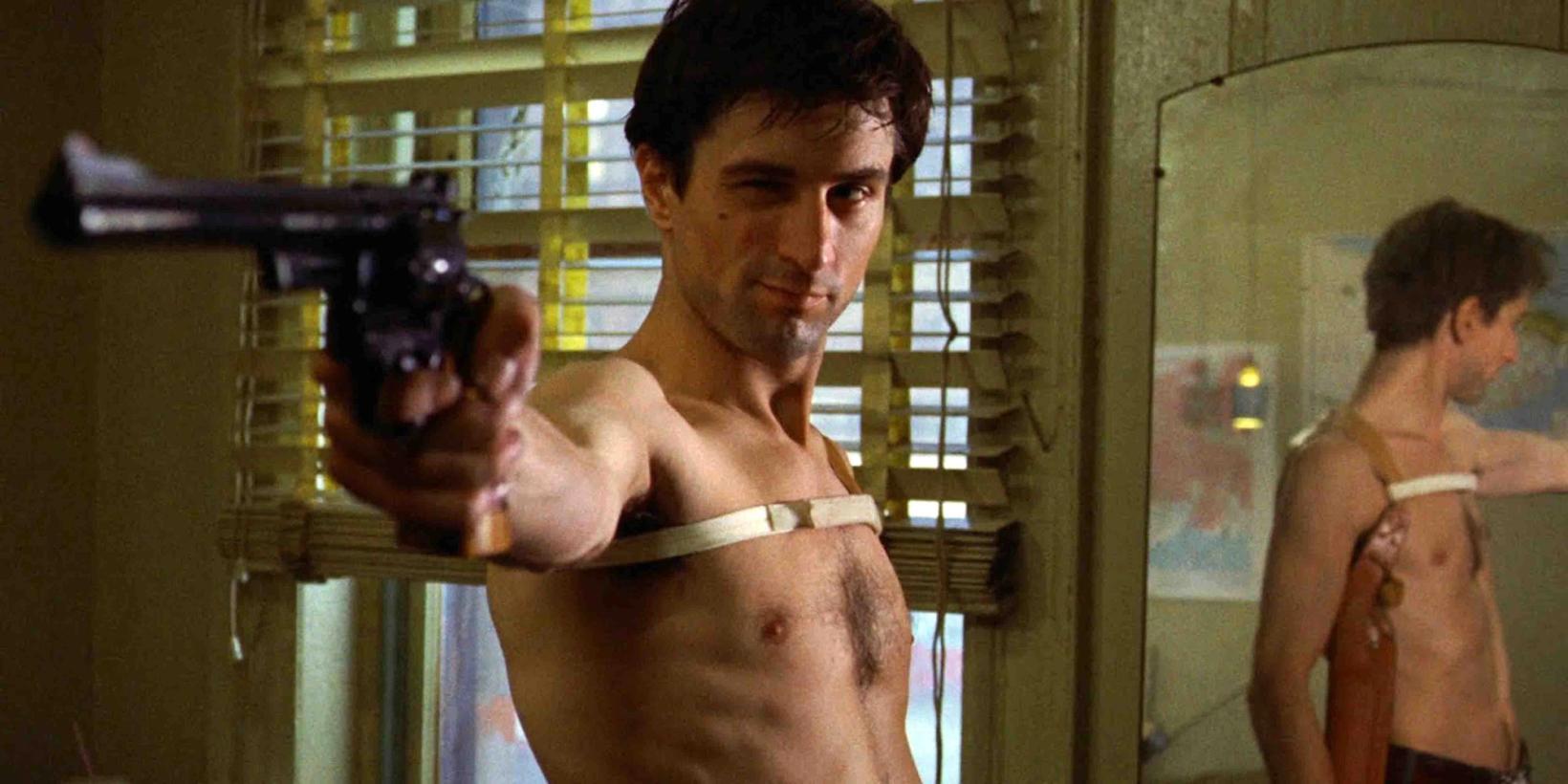 En ung Robert De Niro i Taxi Driver