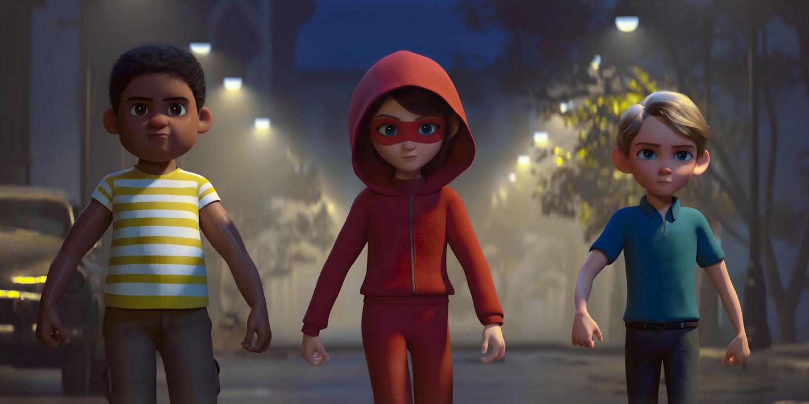 Stillbilde fra Håndbok for superhelter