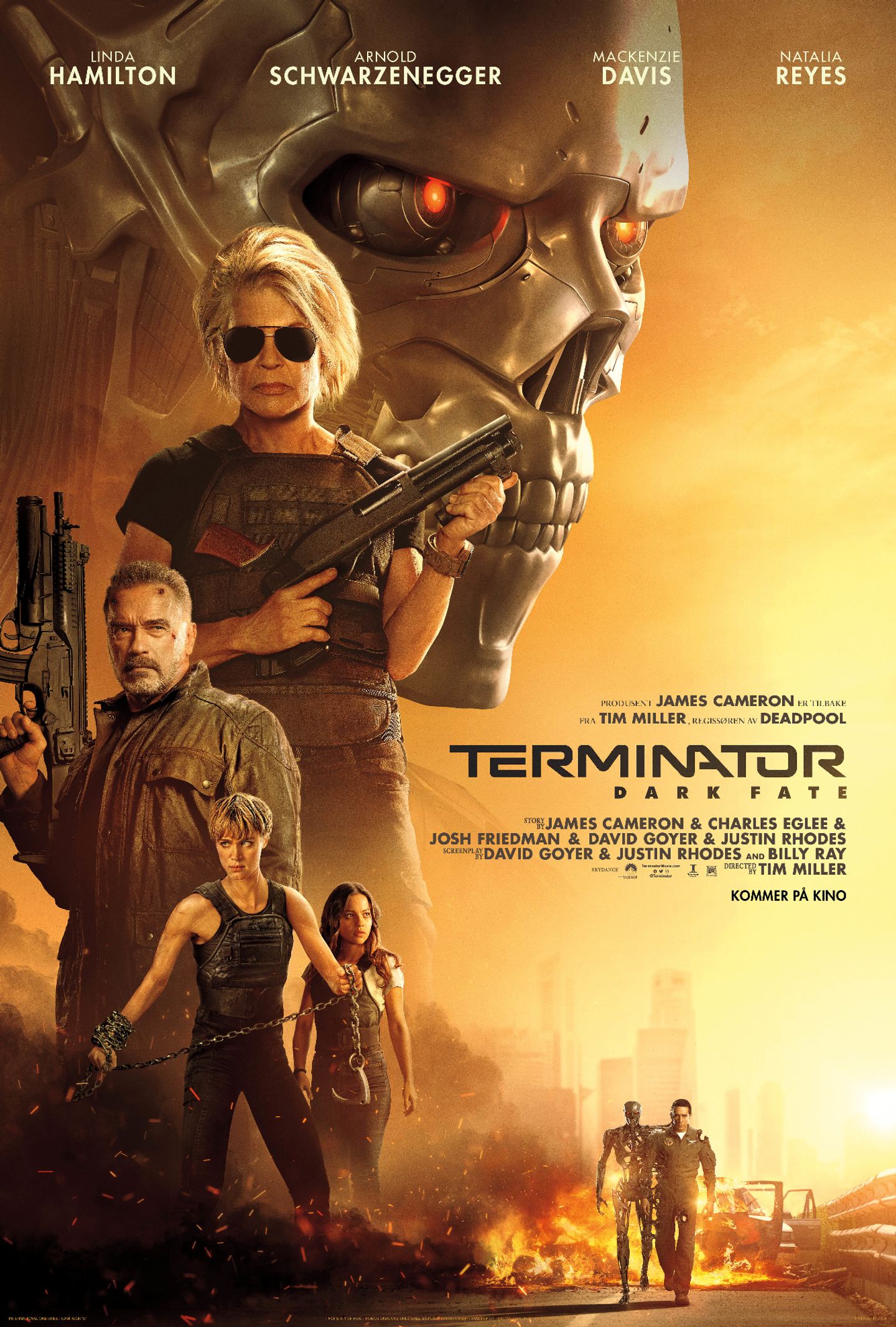 Plakat for 'Terminator: Dark Fate'