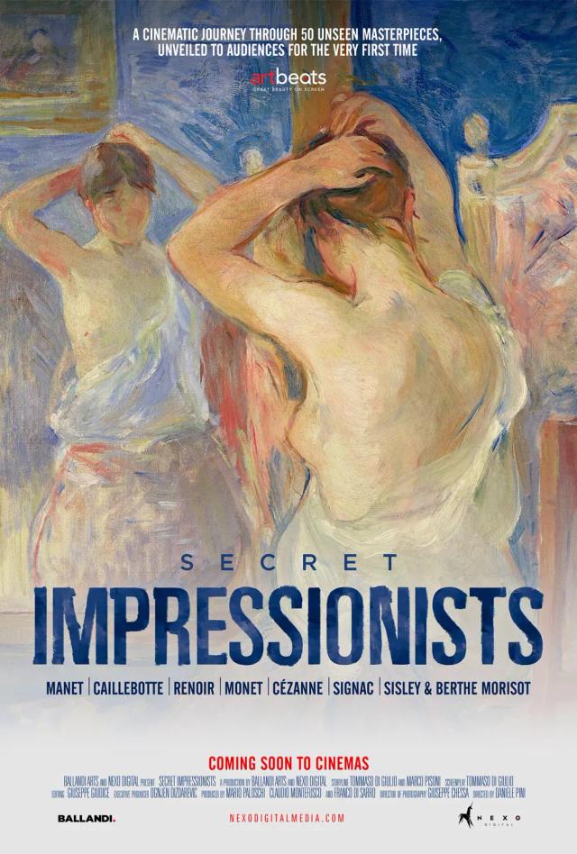 Plakat for 'Secret Impressionists'