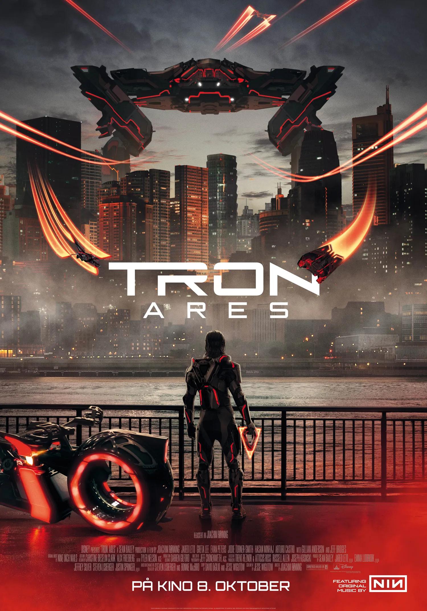 Plakat for 'Tron: Ares'