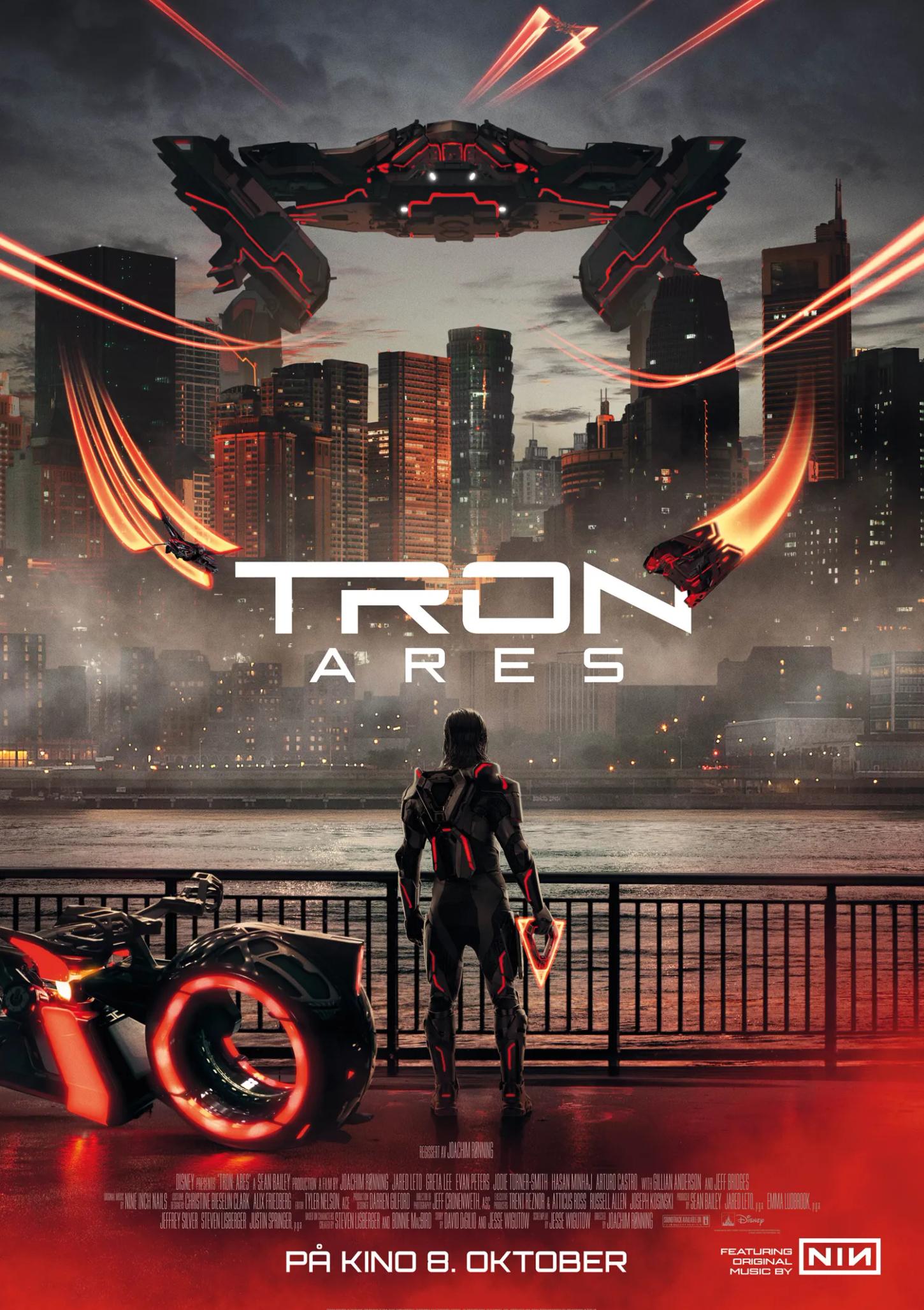 Plakat for 'Tron: Ares'