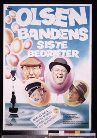 Plakat for 'Olsenbanden 6 - siste bedrifter (1975)'
