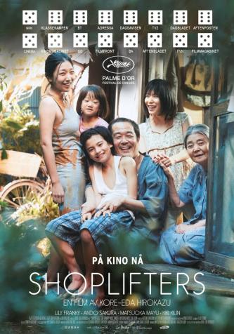 Plakat for 'Shoplifters'