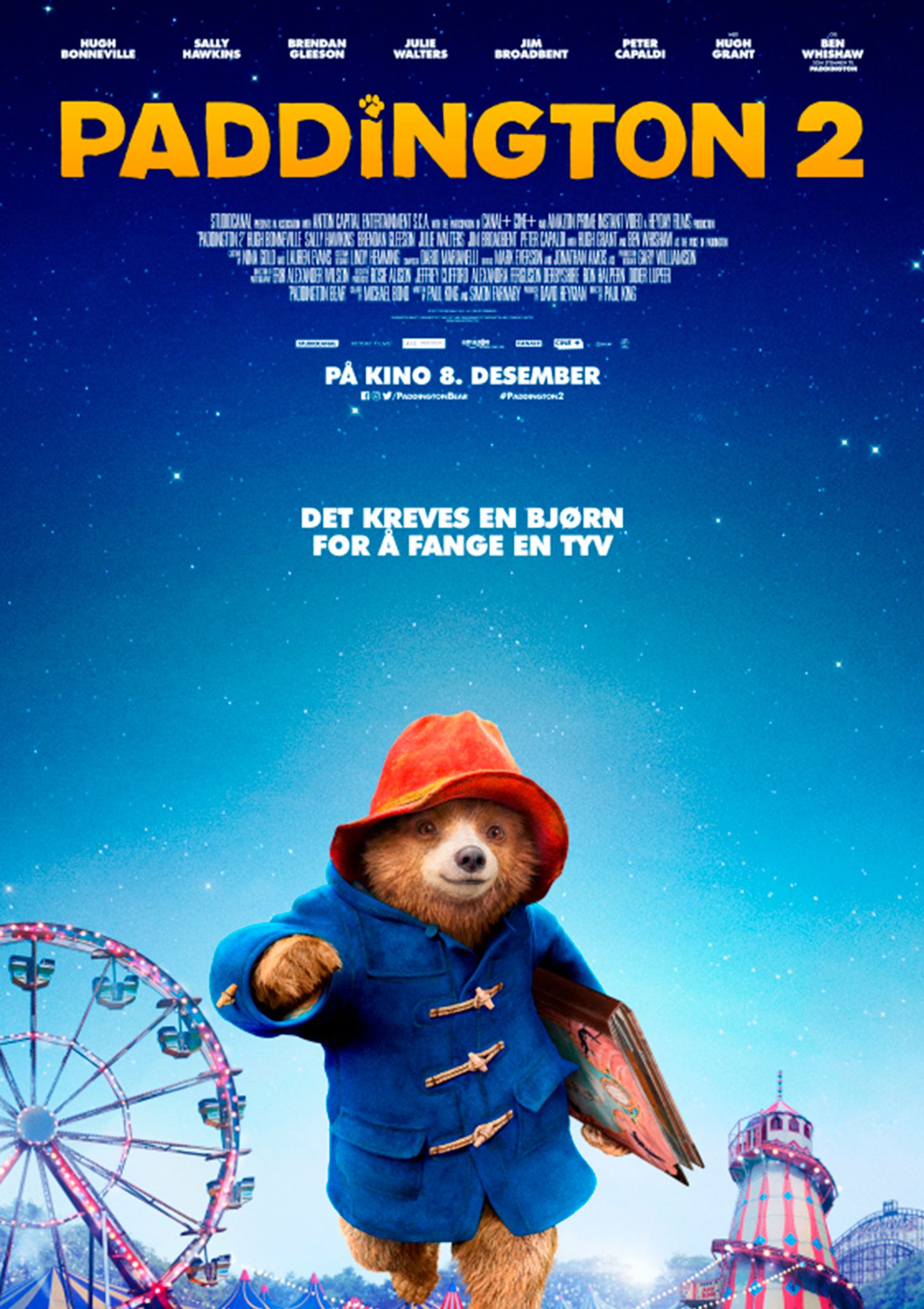 Plakat for 'Paddington 2'