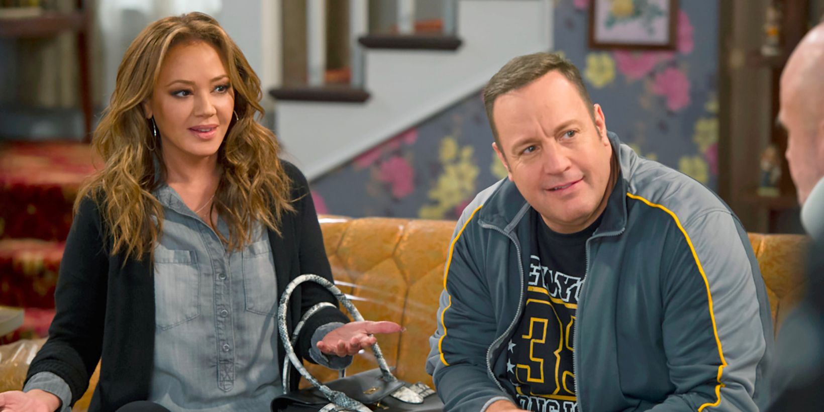 Leah Remini og Kevin James i Kevin Can Wait