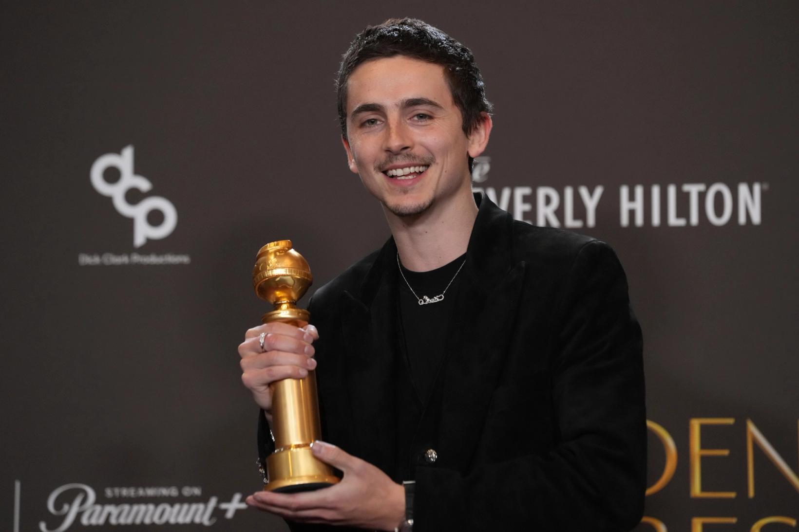 Timothée Chalamet – Golden Globes 2026