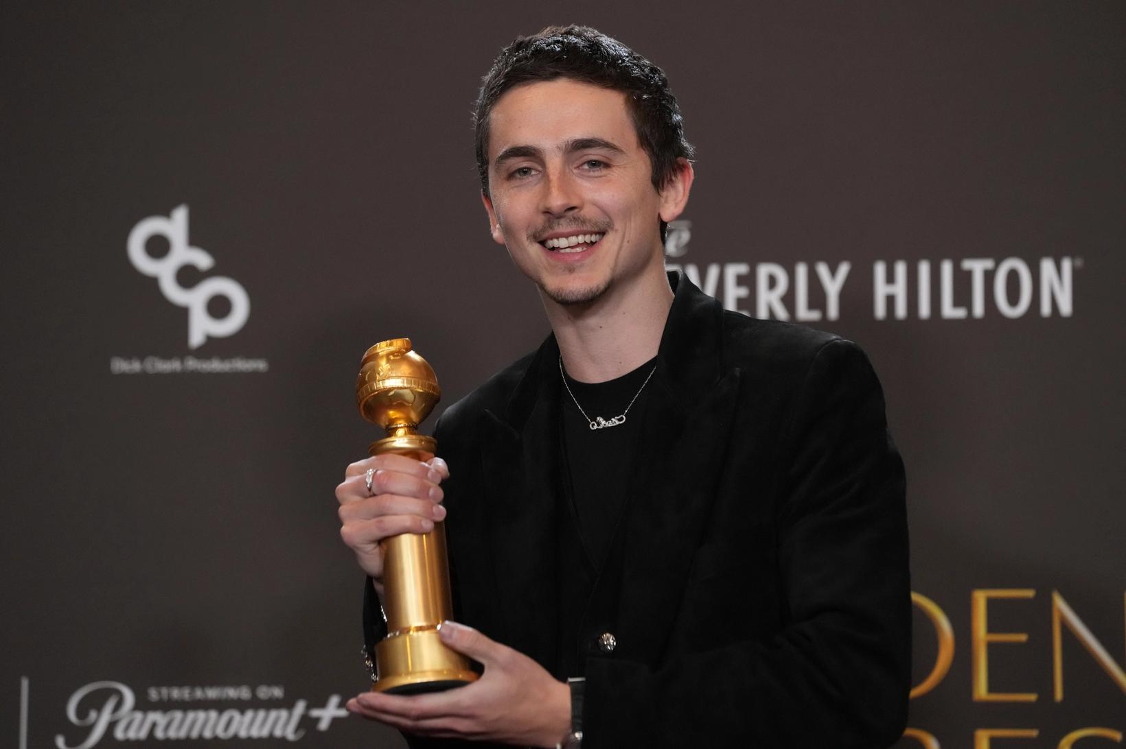 Timothée Chalamet – Golden Globes 2026