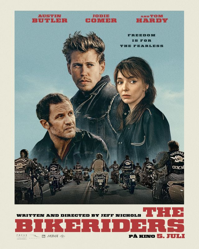 Plakat for 'The Bikeriders'