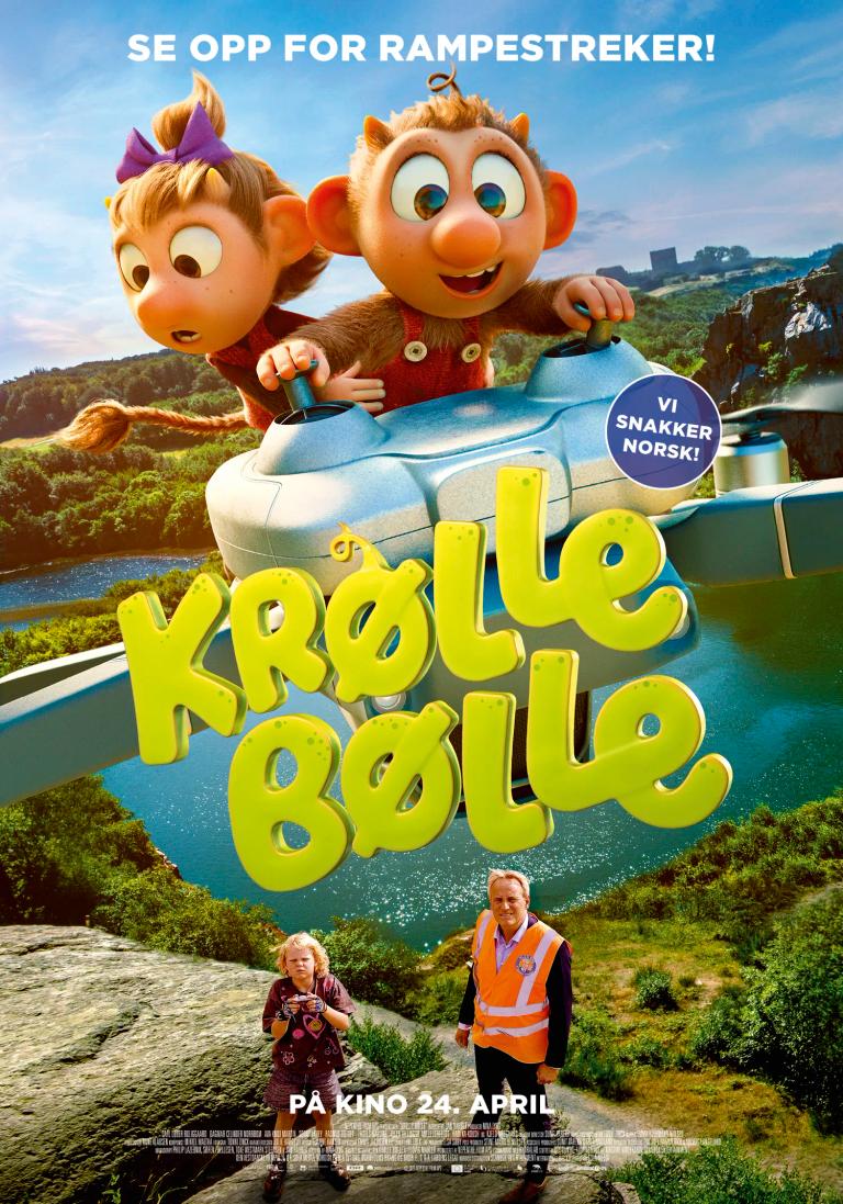 Plakat for 'Krølle Bølle'