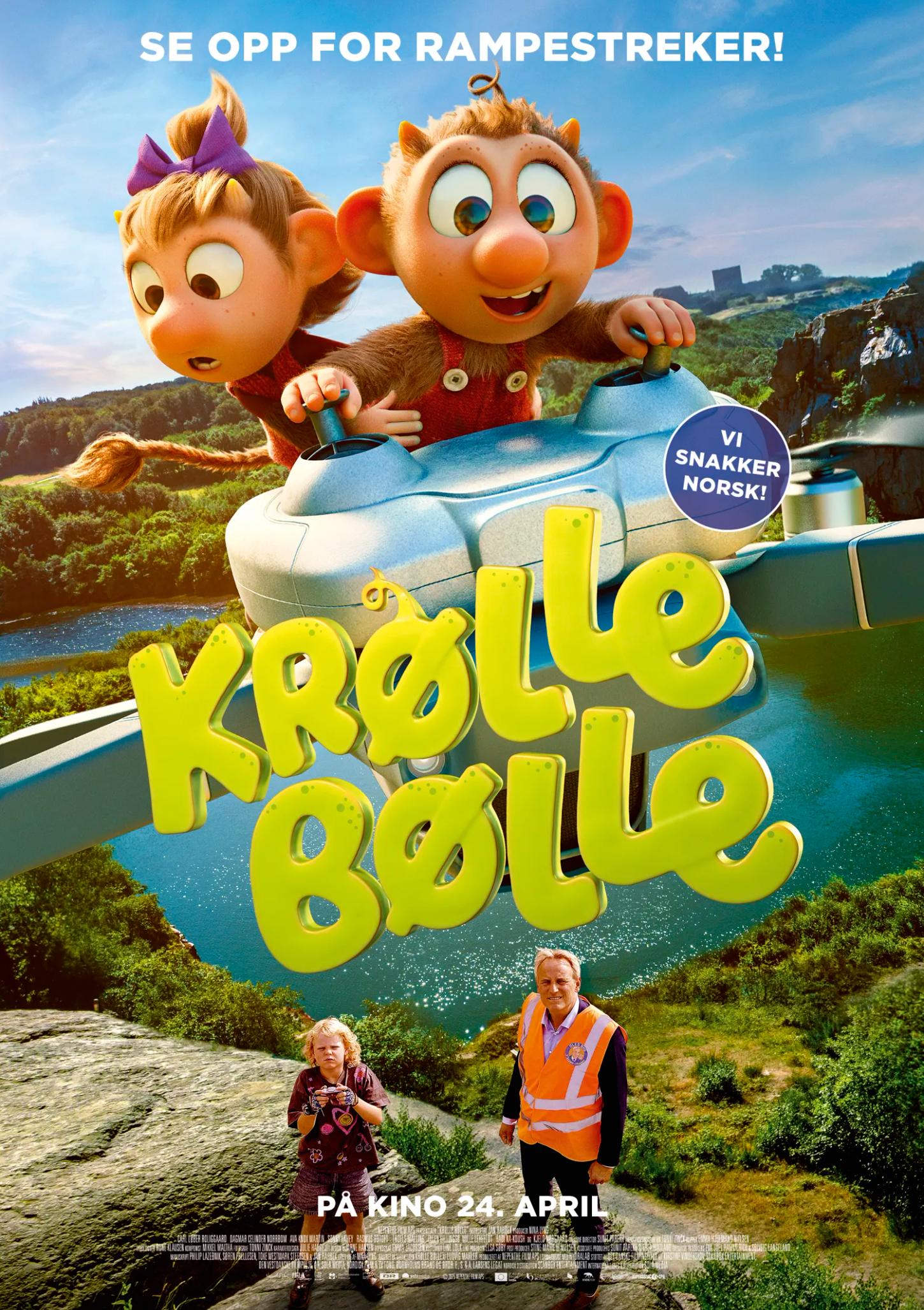 Plakat for 'Krølle Bølle'