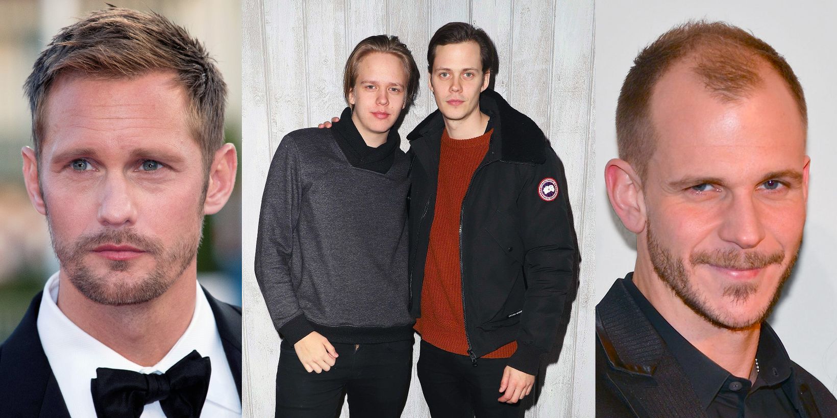 Alexander, Valter, Bill og Gustaf Skarsgård