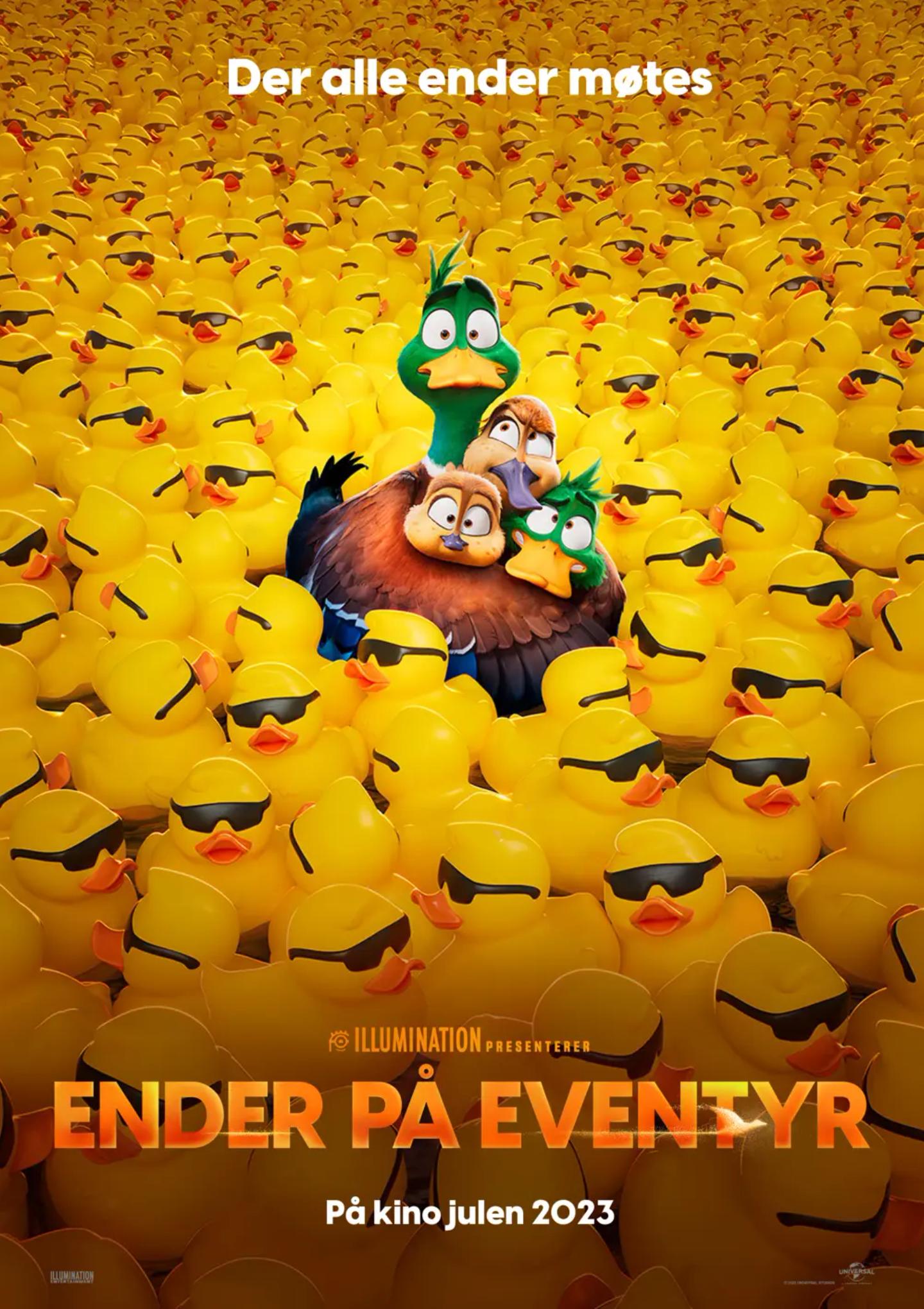 Plakat for 'Ender på eventyr'