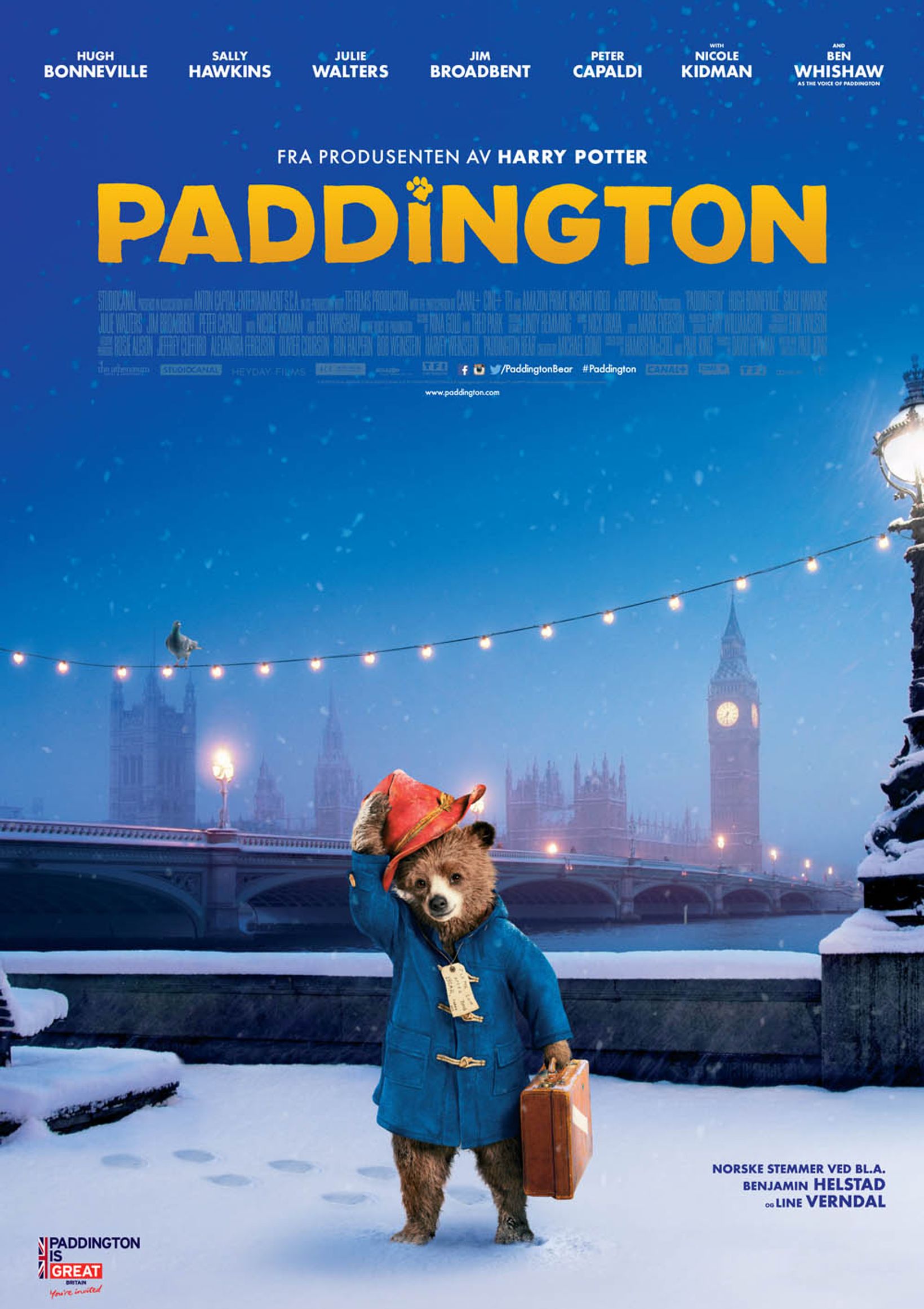 Plakat for 'Paddington'