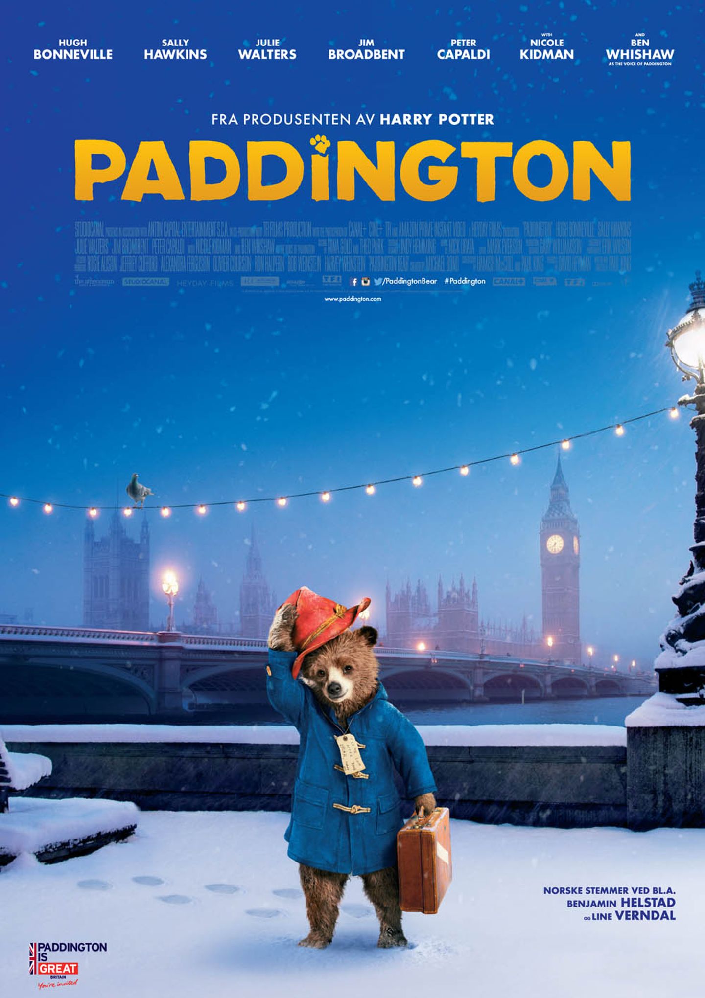 Plakat for 'Paddington'
