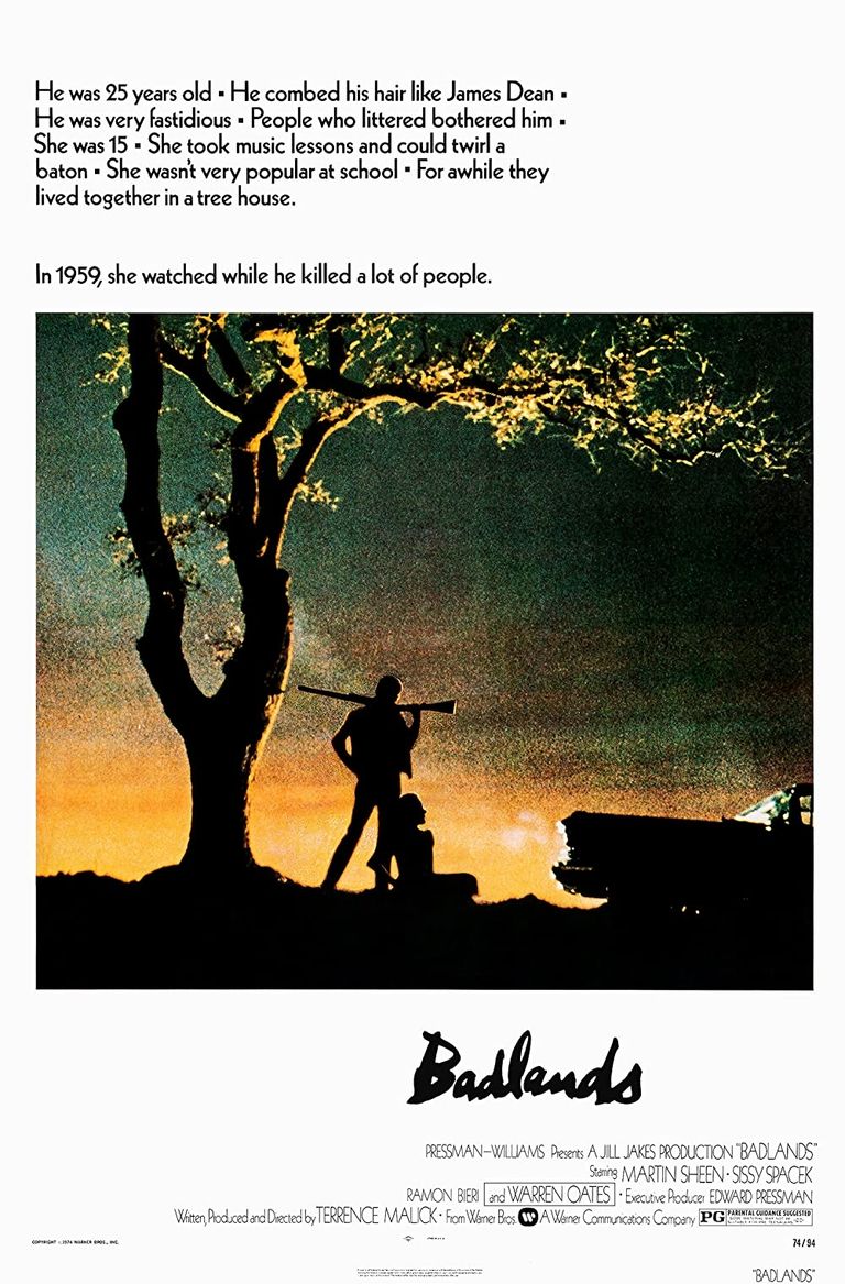 Plakat for 'Badlands (Cinemateket)'